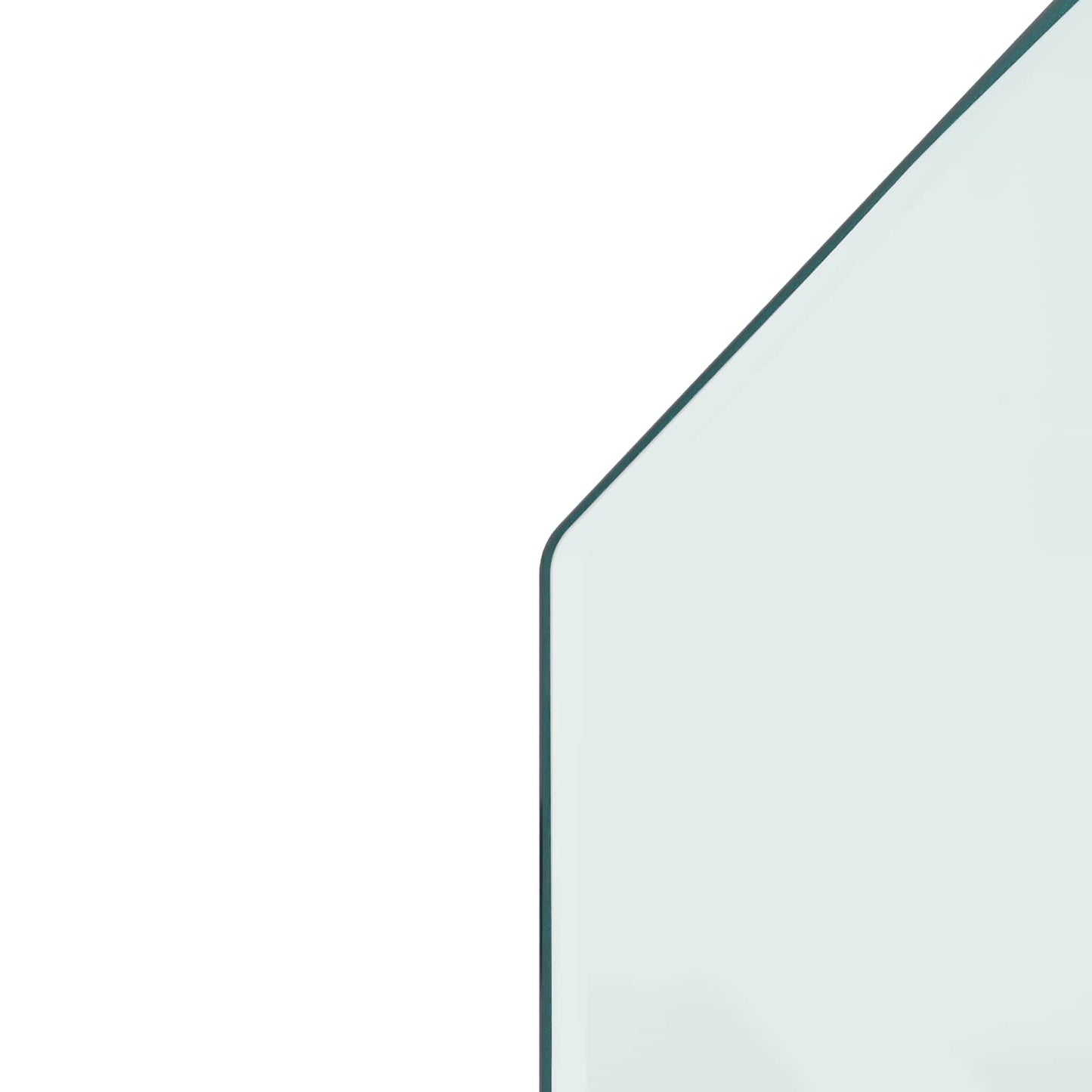 Feuerstelle Glasplatte Transparent Glas