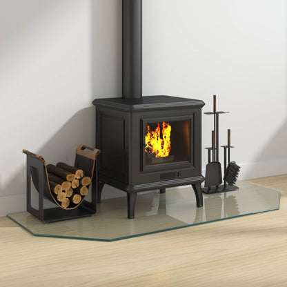 Feuerstelle Glasplatte Transparent Glas