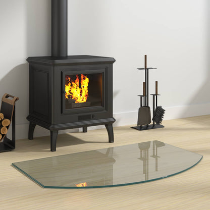 Feuerstelle Glasplatte Glas