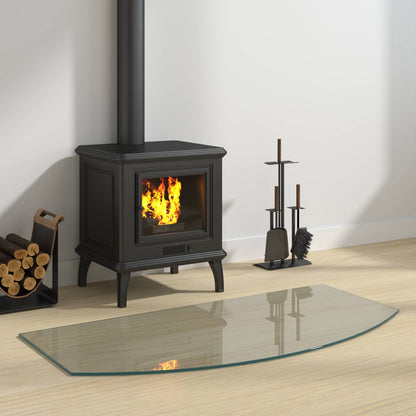 Feuerstelle Glasplatte Glas