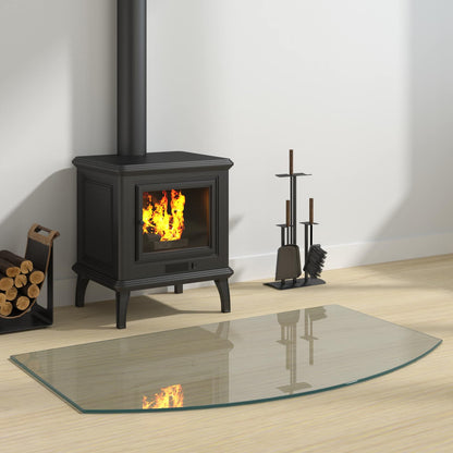 Feuerstelle Glasplatte Glas