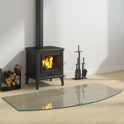 Feuerstelle Glasplatte Glas