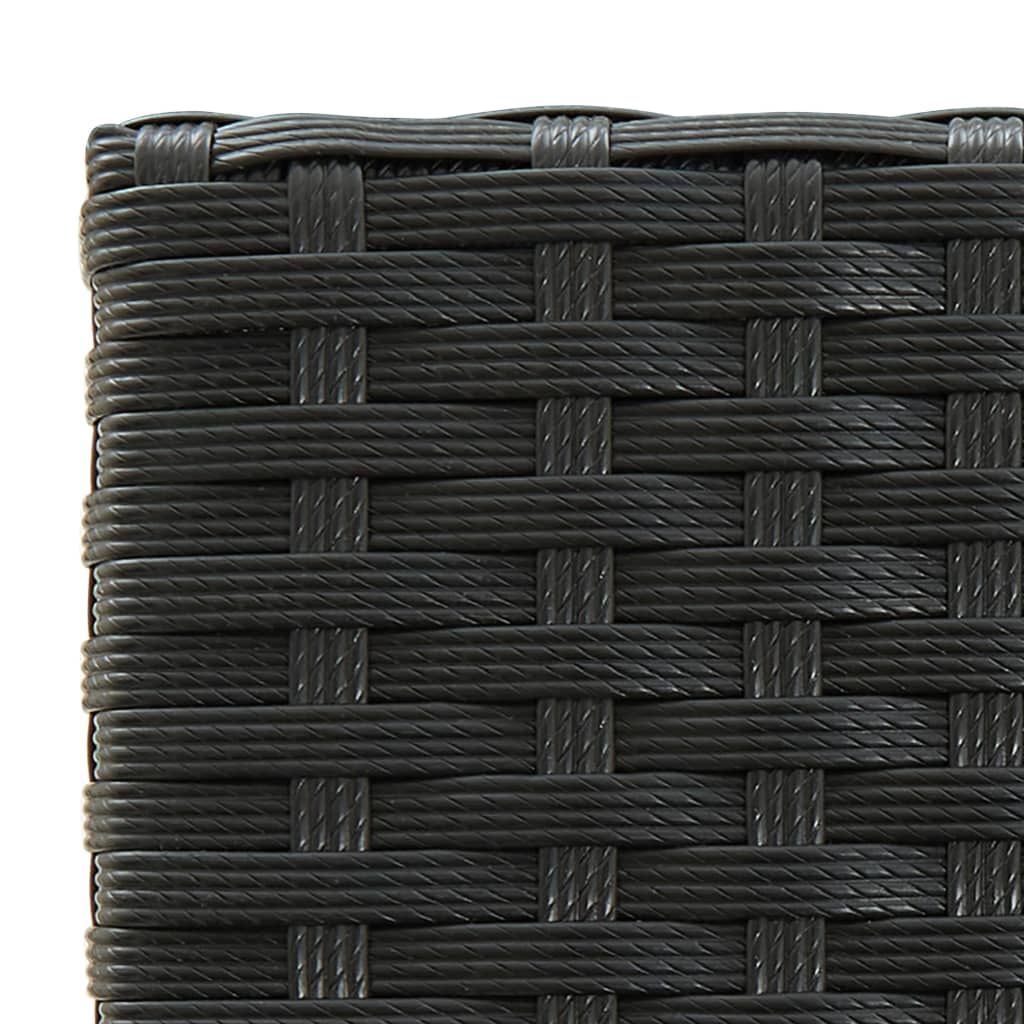 5-Tlg. Gartenbar-Set Poly Rattan