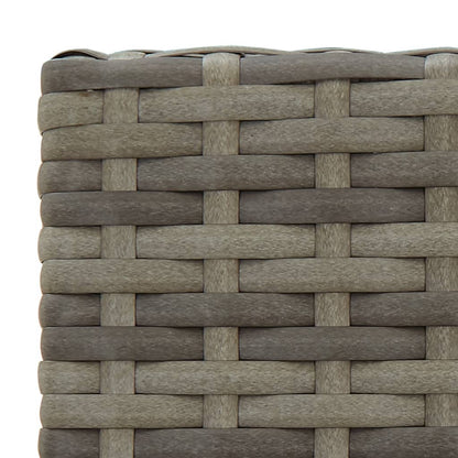 7-Tlg. Gartenbar-Set Poly Rattan
