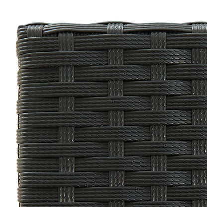 5-Tlg. Gartenbar-Set Poly Rattan