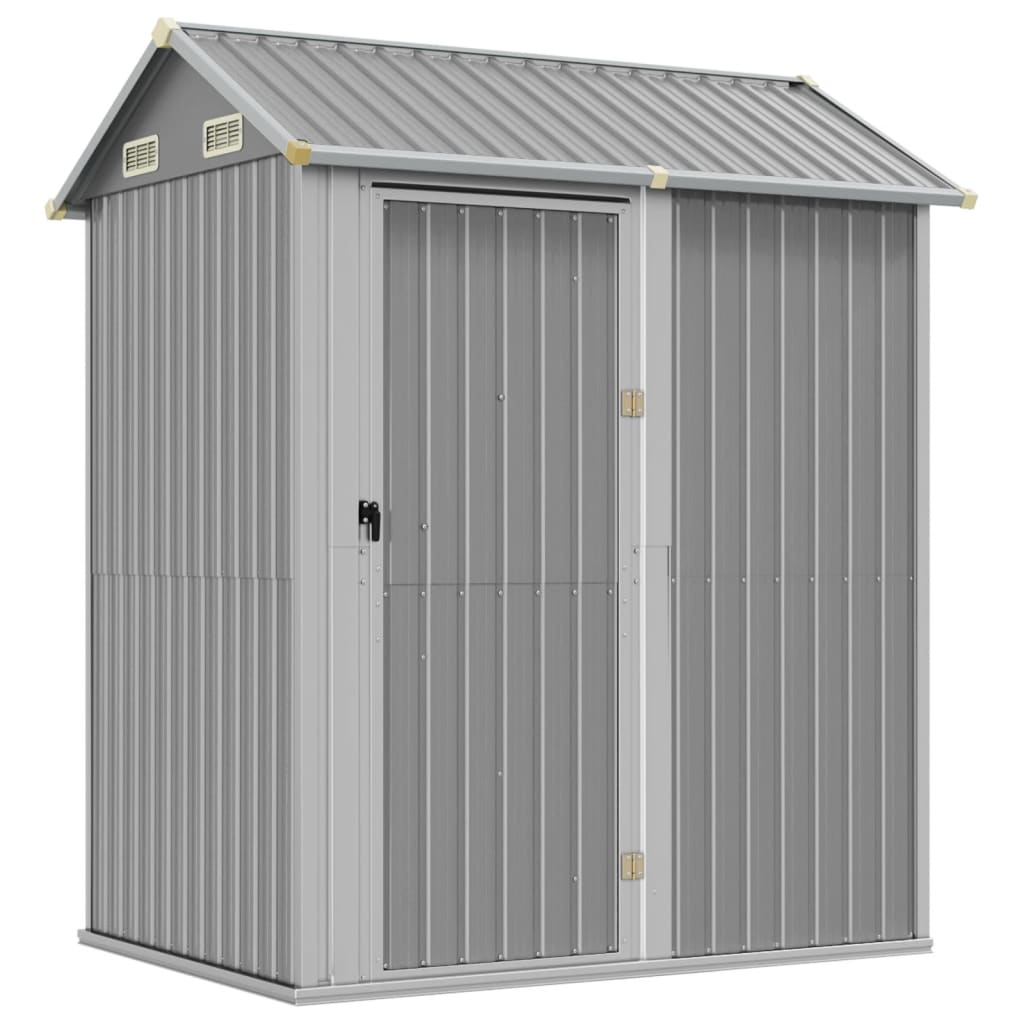 Gartenhaus 192X152,5X237 Cm Verzinkter Stahl