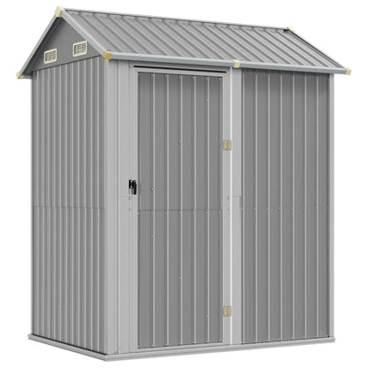 Gartenhaus 192X152,5X237 Cm Verzinkter Stahl