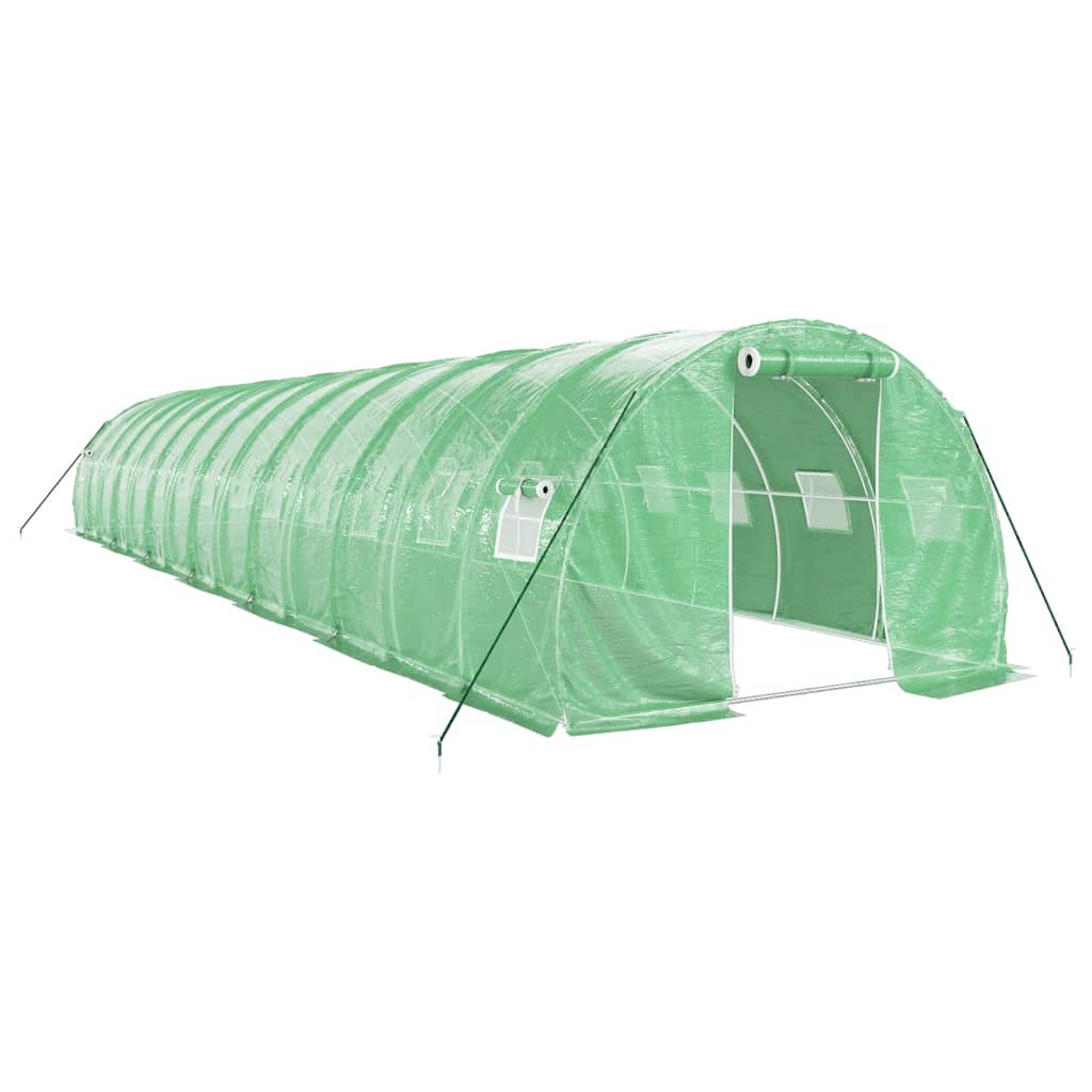 Gewächshaus Mit Stahlrahmen 42 M² 14X3X2 M