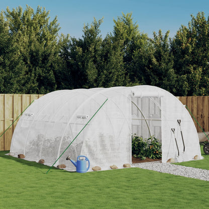 Gewächshaus Mit Stahlrahmen 72 M² 18X4X2 M
