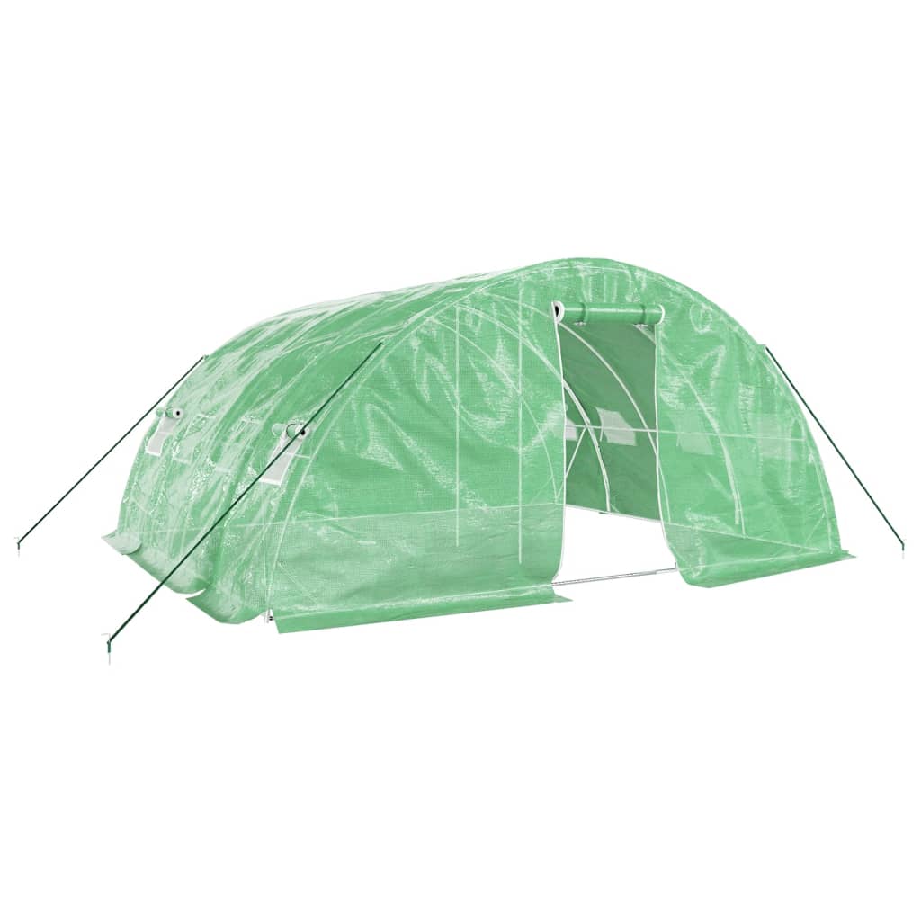 Gewächshaus Mit Stahlrahmen 20 M² 5X4X2,3 M