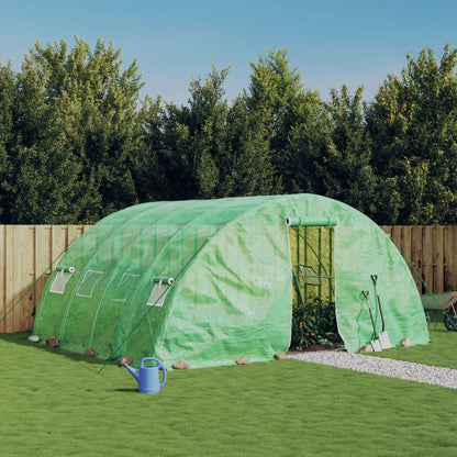 Gewächshaus Mit Stahlrahmen 20 M² 5X4X2,3 M