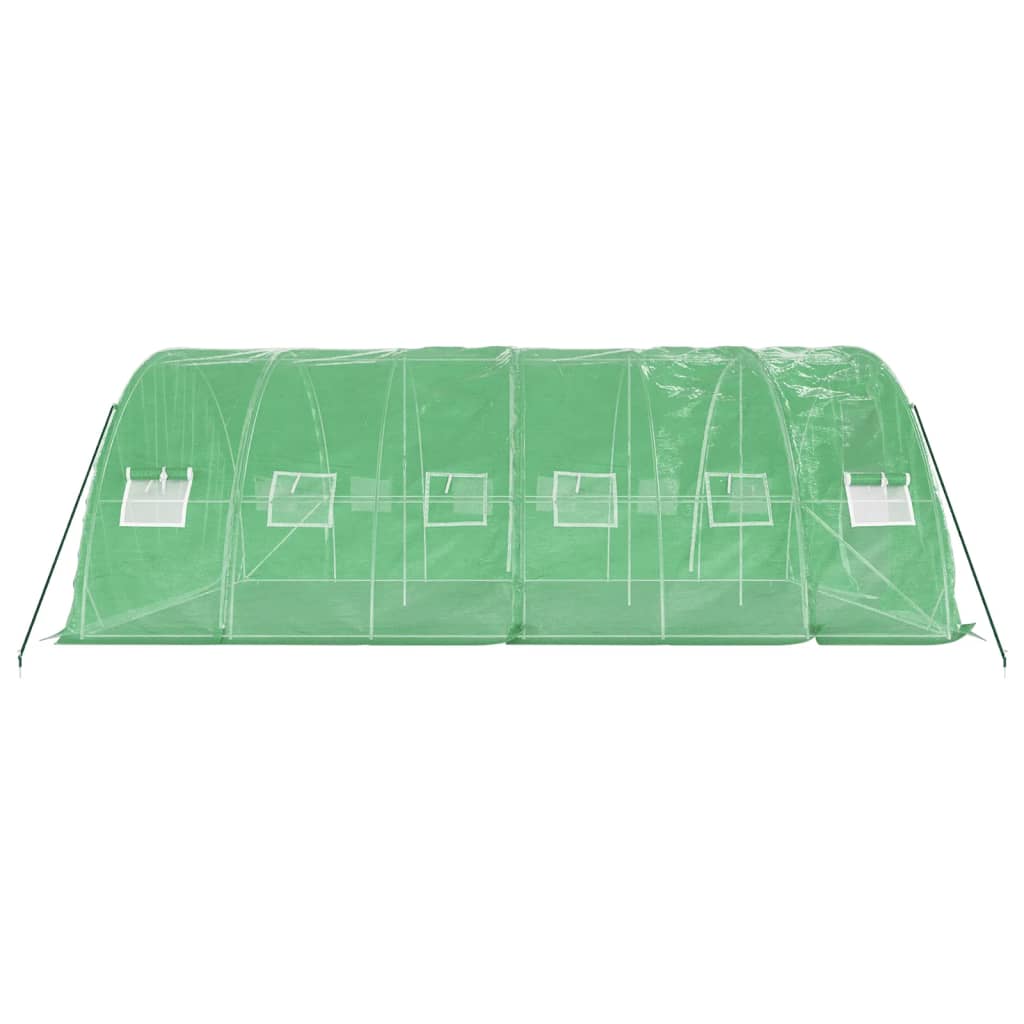 Gewächshaus Mit Stahlrahmen 30 M² 6X5X2,3 M