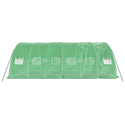 Gewächshaus Mit Stahlrahmen 30 M² 6X5X2,3 M