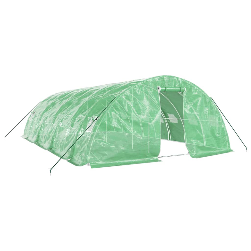 Gewächshaus Mit Stahlrahmen 40 M² 8X5X2,3 M