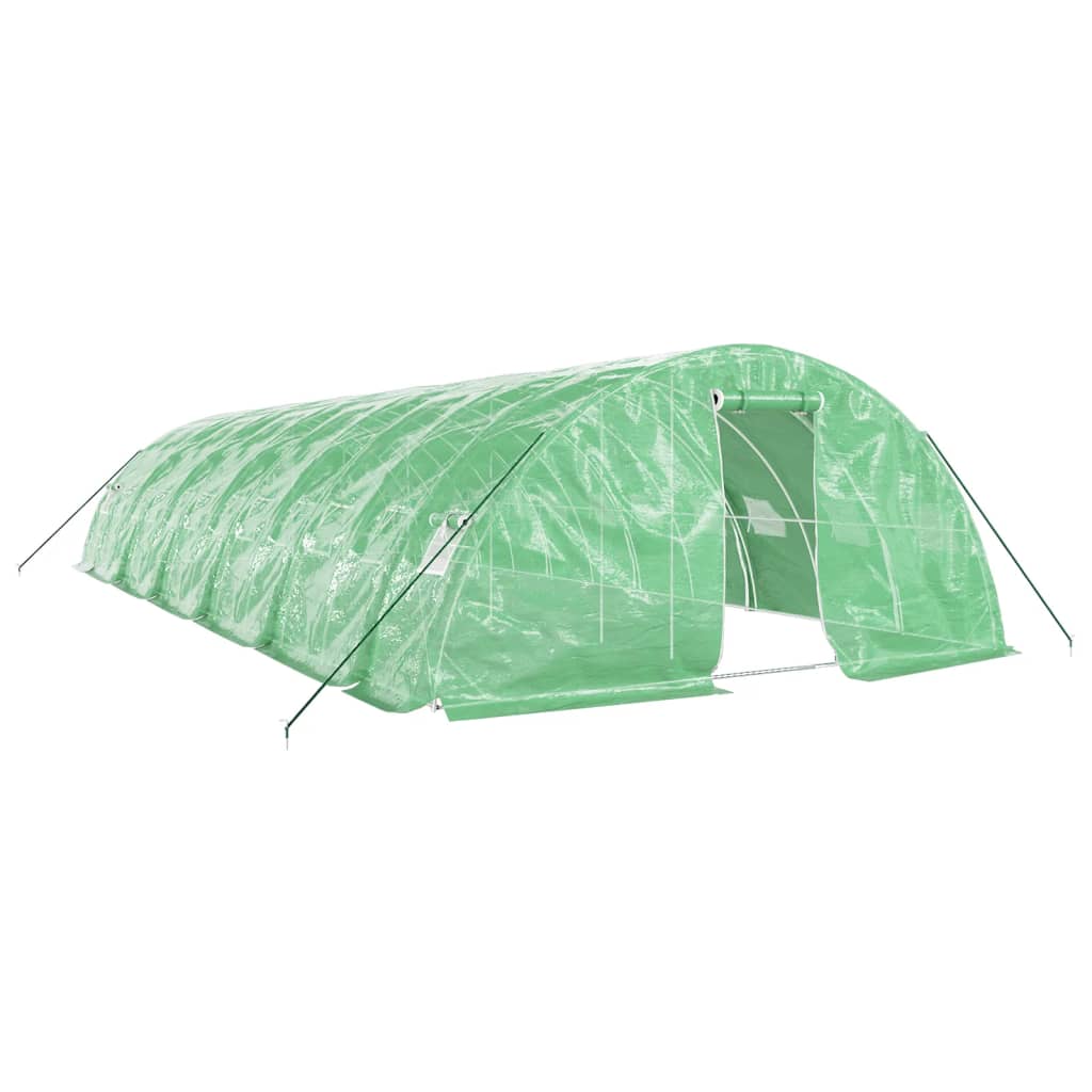 Gewächshaus Mit Stahlrahmen 60 M² 12X5X2,3 M