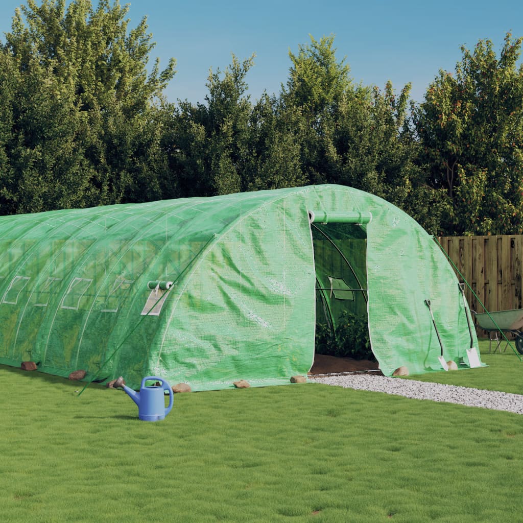 Gewächshaus Mit Stahlrahmen 120 M² 24X5X2,3 M