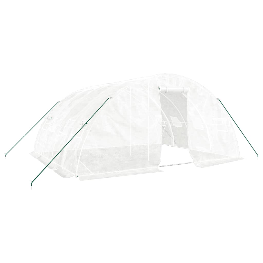 Gewächshaus Mit Stahlrahmen 20 M² 5X4X2,3 M