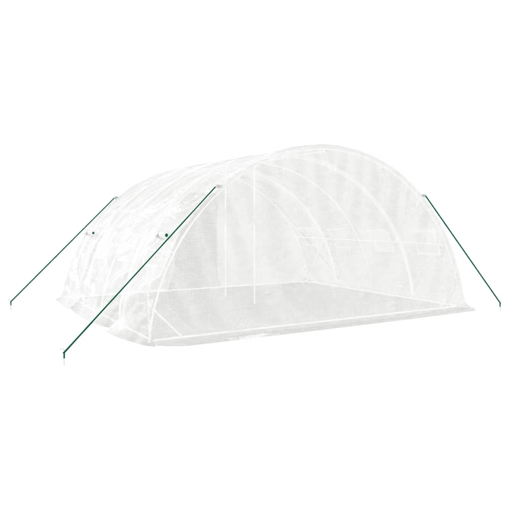 Gewächshaus Mit Stahlrahmen 20 M² 5X4X2,3 M