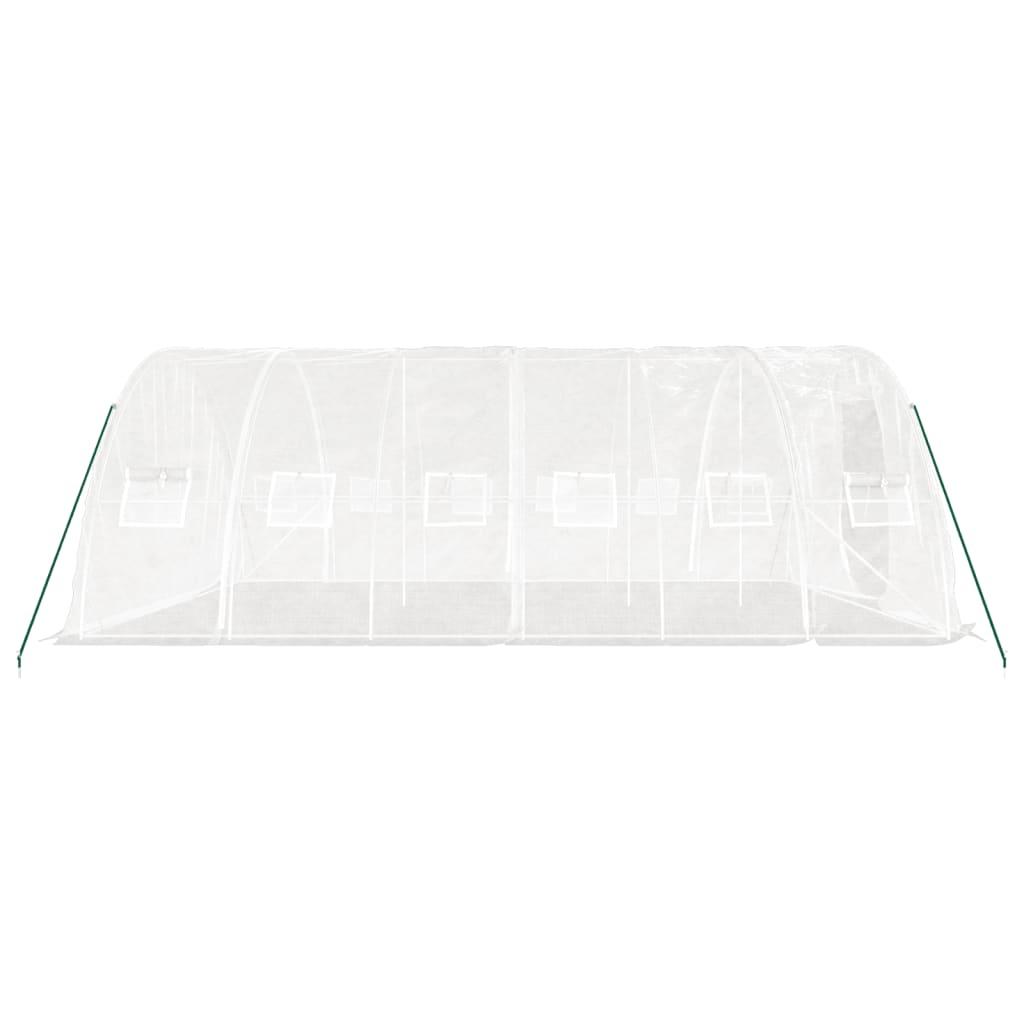 Gewächshaus Mit Stahlrahmen 30 M² 6X5X2,3 M