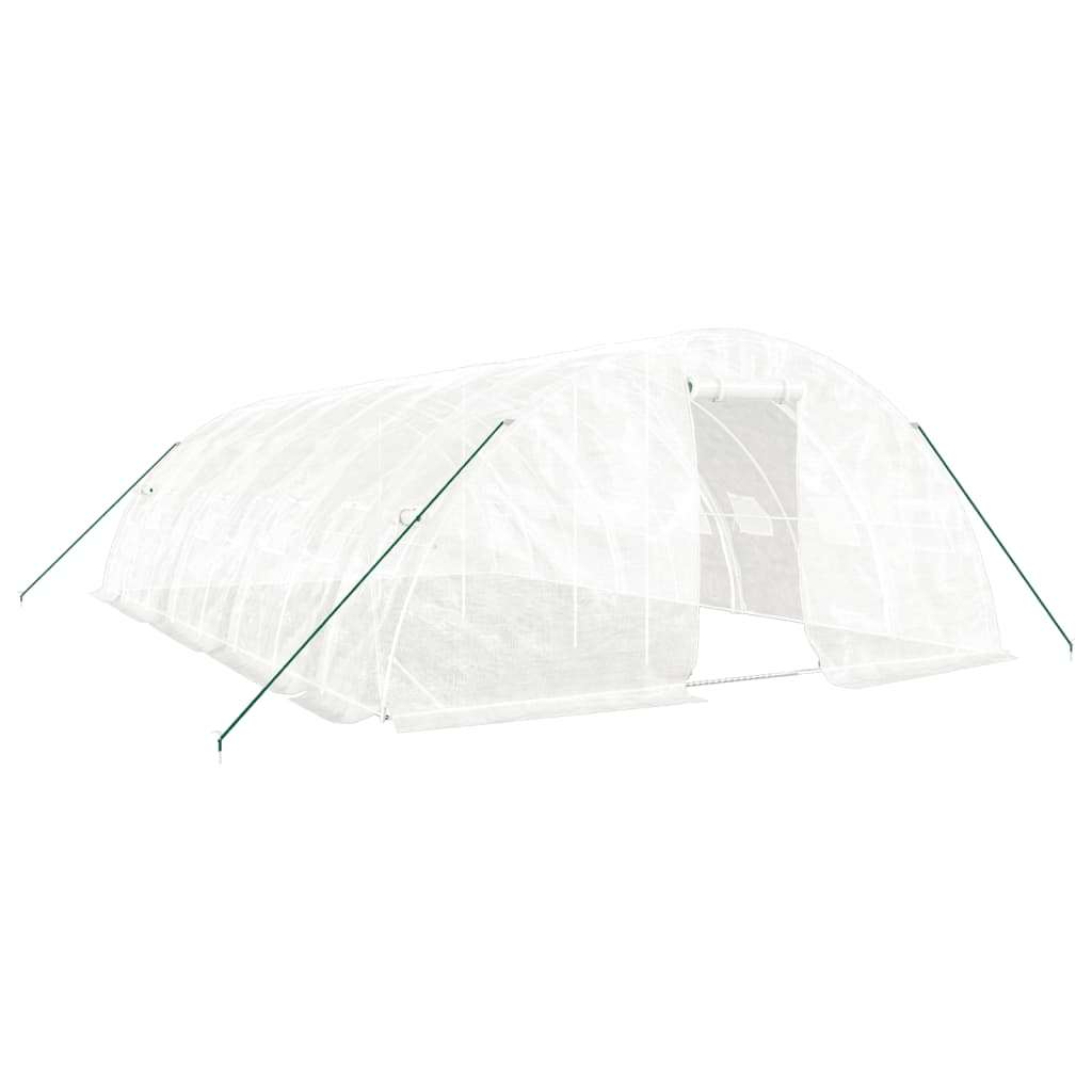 Gewächshaus Mit Stahlrahmen 40 M² 8X5X2,3 M