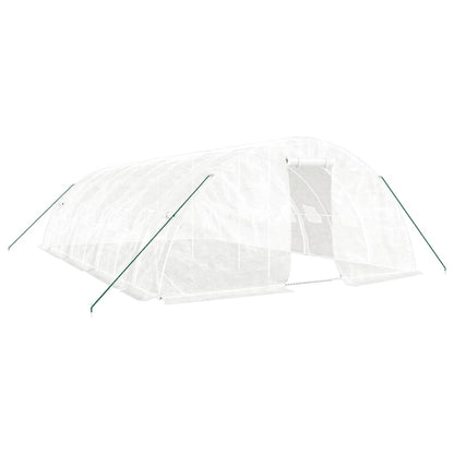 Gewächshaus Mit Stahlrahmen 40 M² 8X5X2,3 M