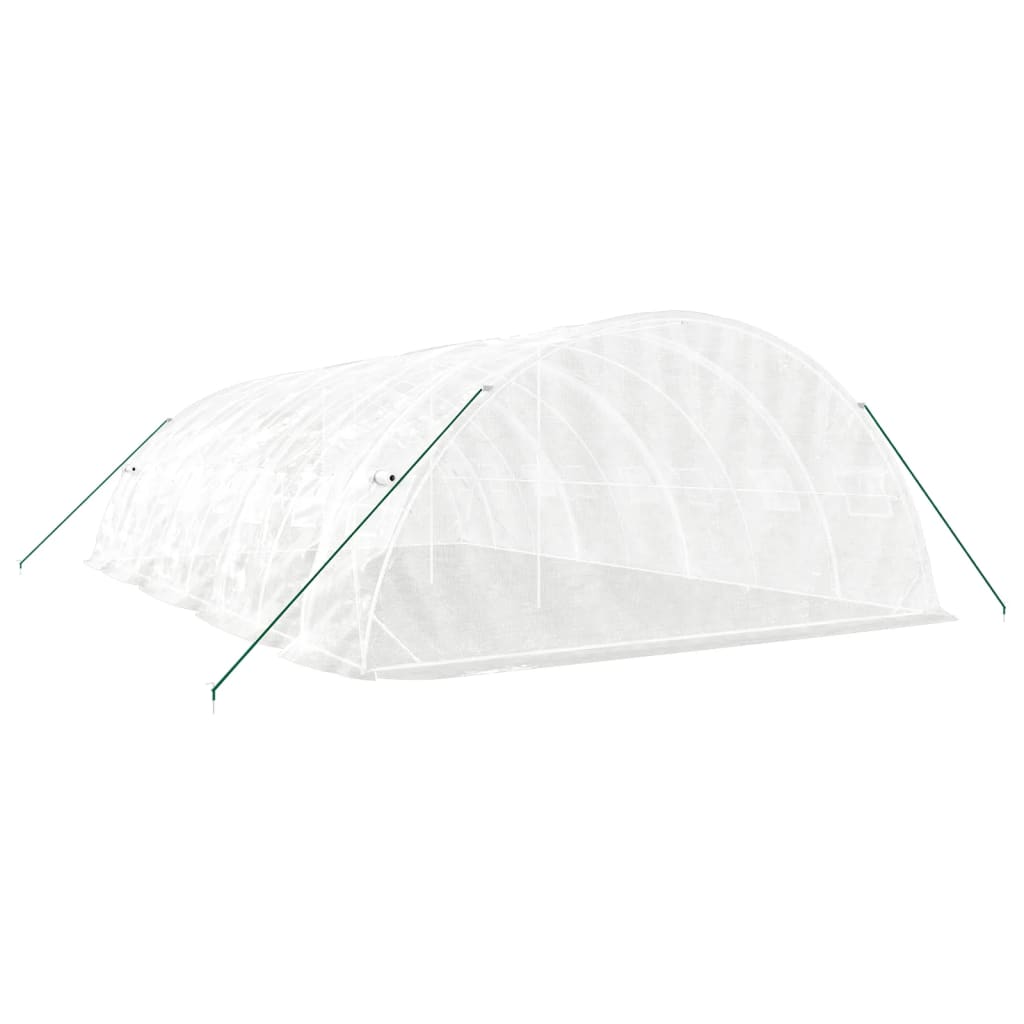 Gewächshaus Mit Stahlrahmen 40 M² 8X5X2,3 M