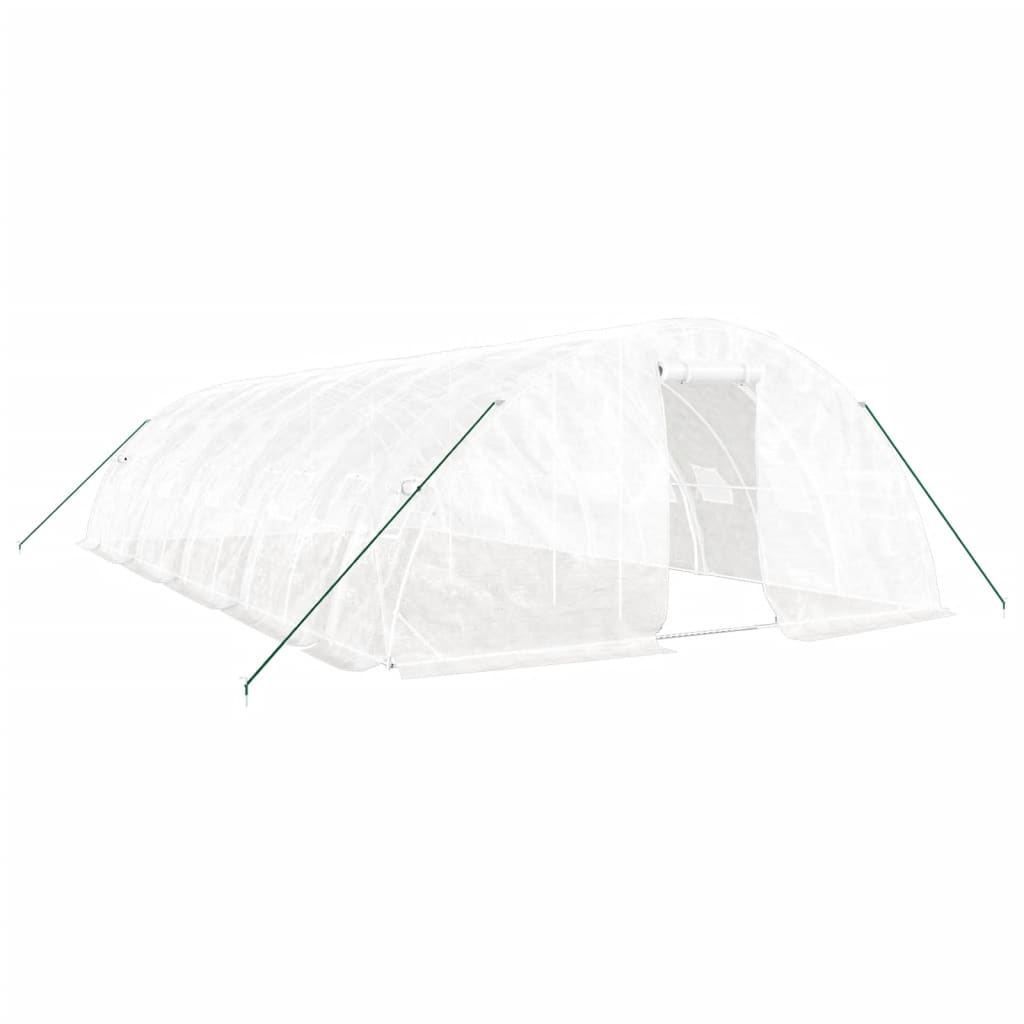 Gewächshaus Mit Stahlrahmen 50 M² 10X5X2,3 M
