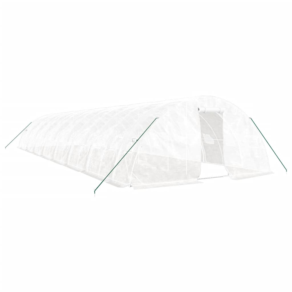 Gewächshaus Mit Stahlrahmen 80 M² 16X5X2,3 M