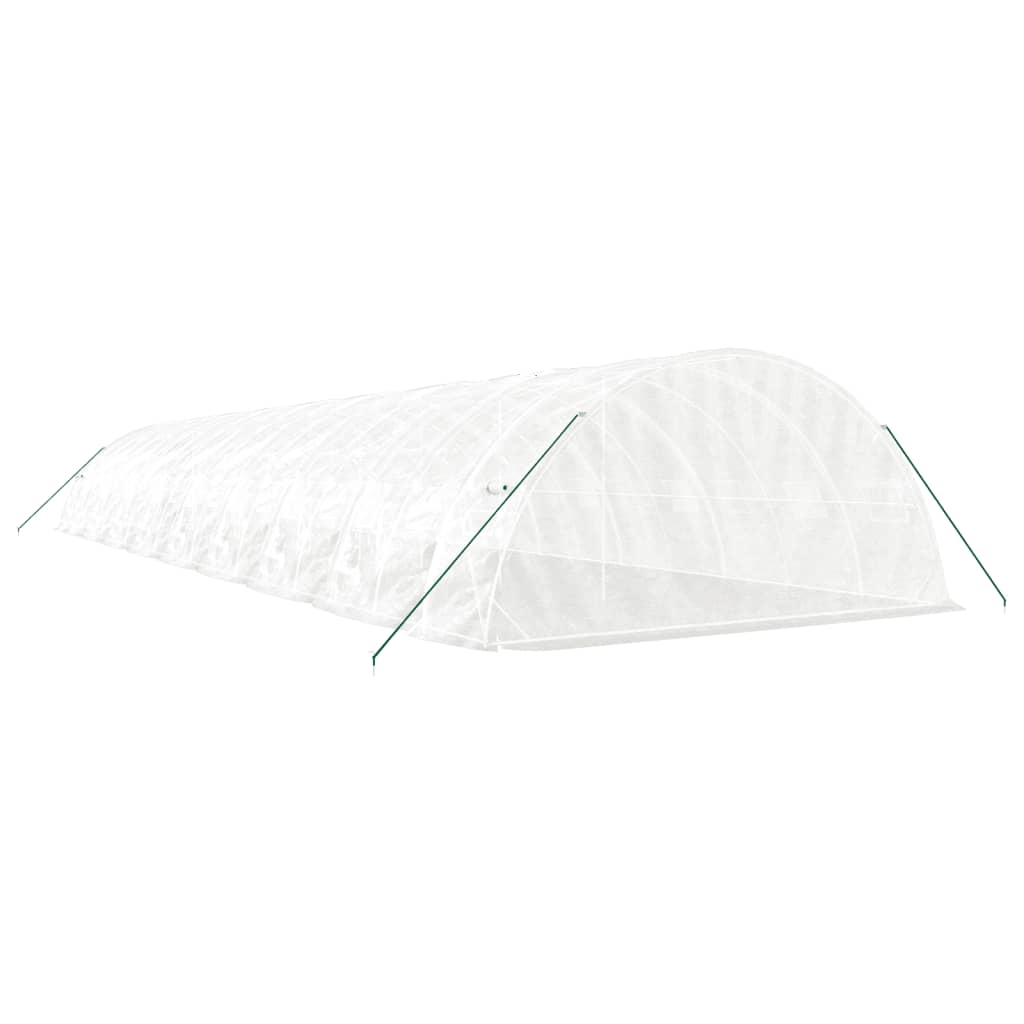 Gewächshaus Mit Stahlrahmen 90 M² 18X5X2,3 M