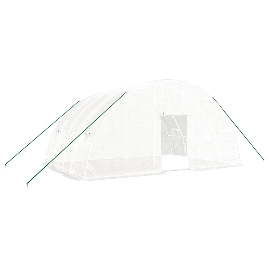 Gewächshaus Mit Stahlrahmen 24 M² 6X4X2,85 M