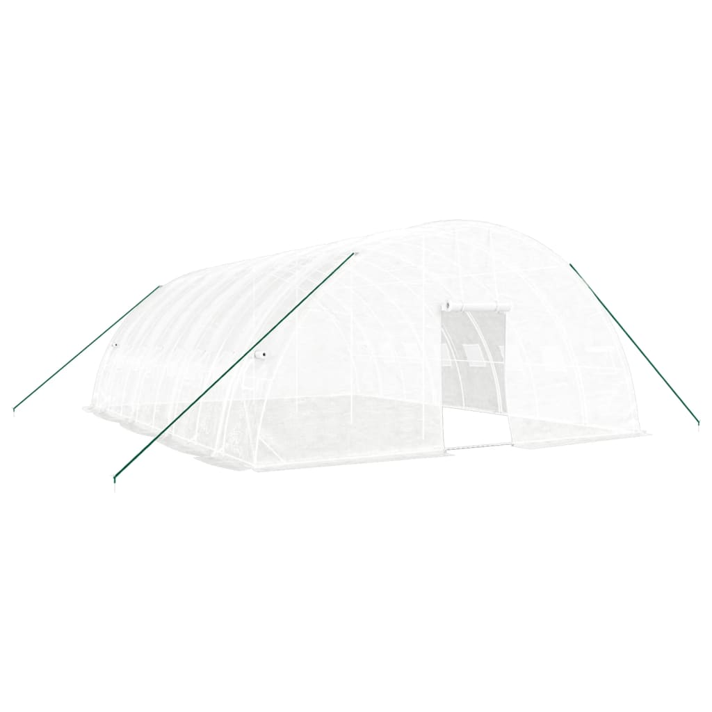 Gewächshaus Mit Stahlrahmen 48 M² 8X6X2,85 M