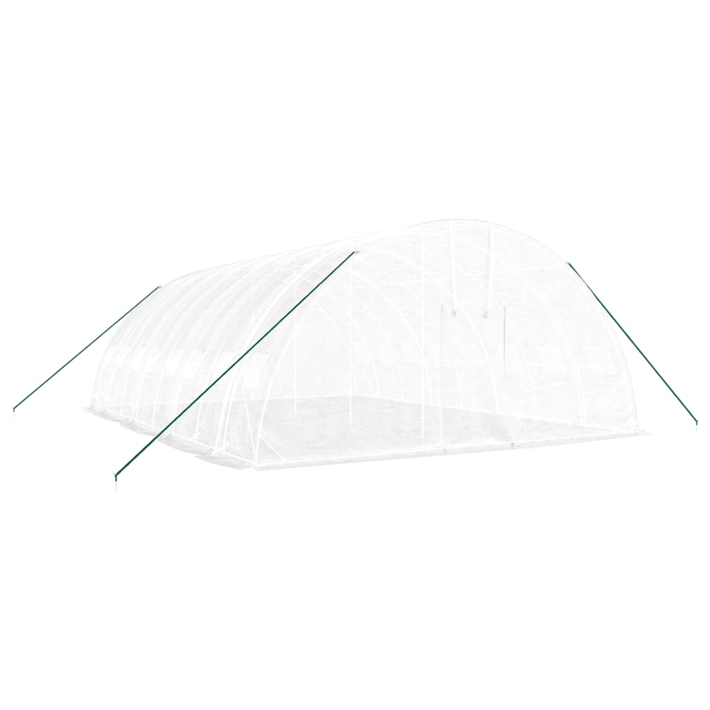 Gewächshaus Mit Stahlrahmen 48 M² 8X6X2,85 M