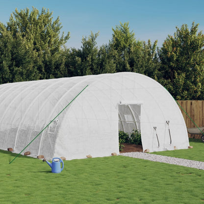 Gewächshaus Mit Stahlrahmen 96 M² 16X6X2,85 M