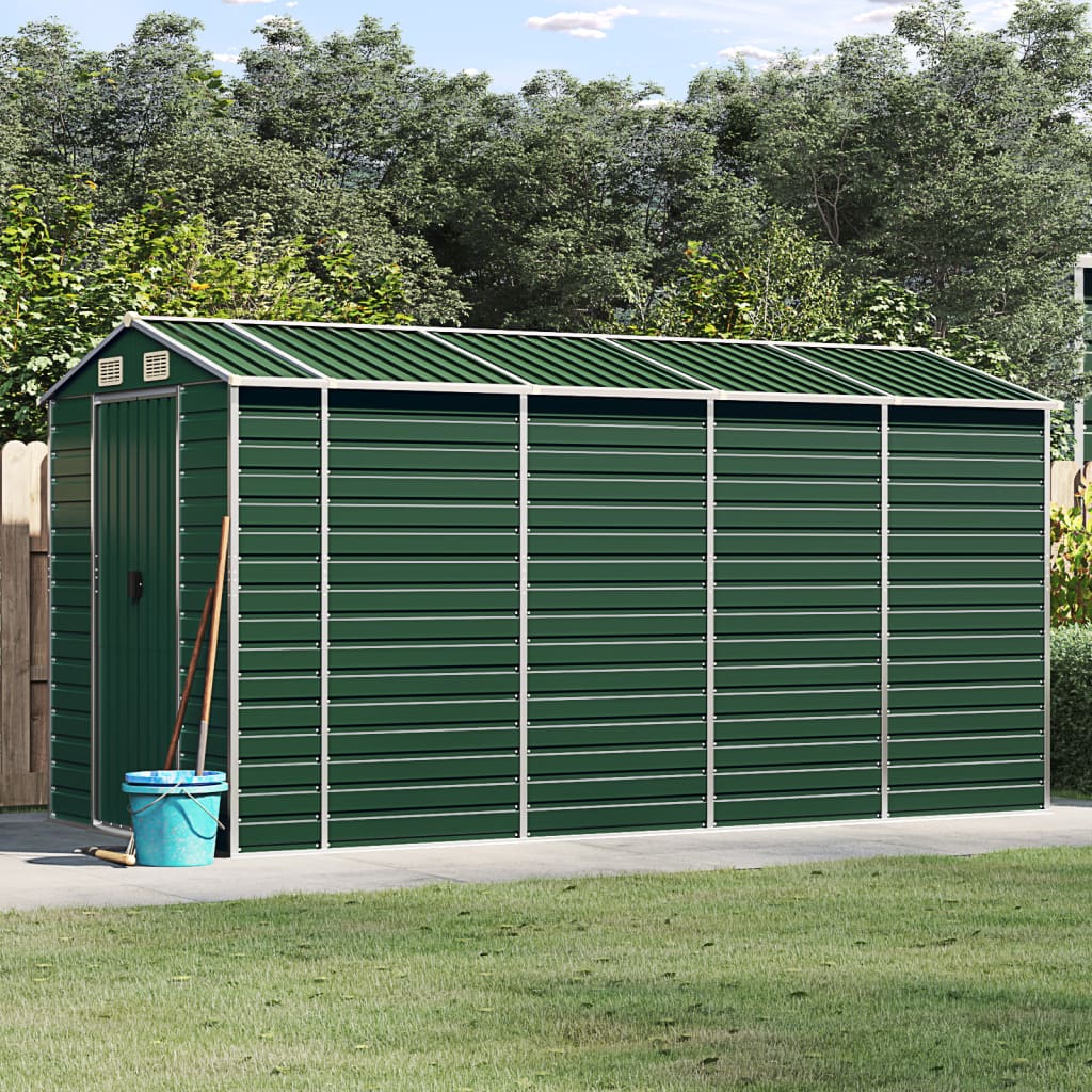 Gartenhaus 191 X 215 X 198 Cm Verzinkter Stahl