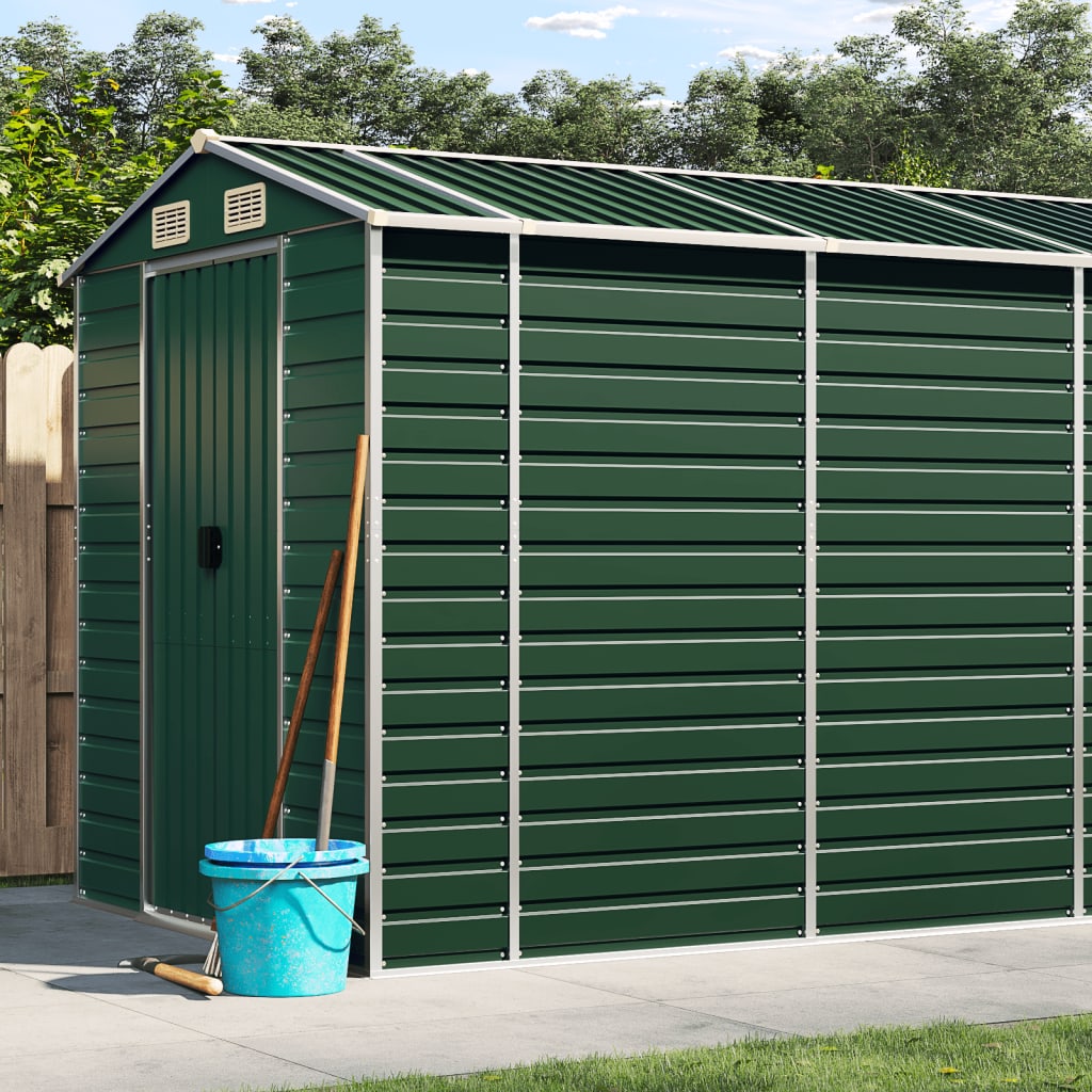 Gartenhaus 191 X 215 X 198 Cm Verzinkter Stahl