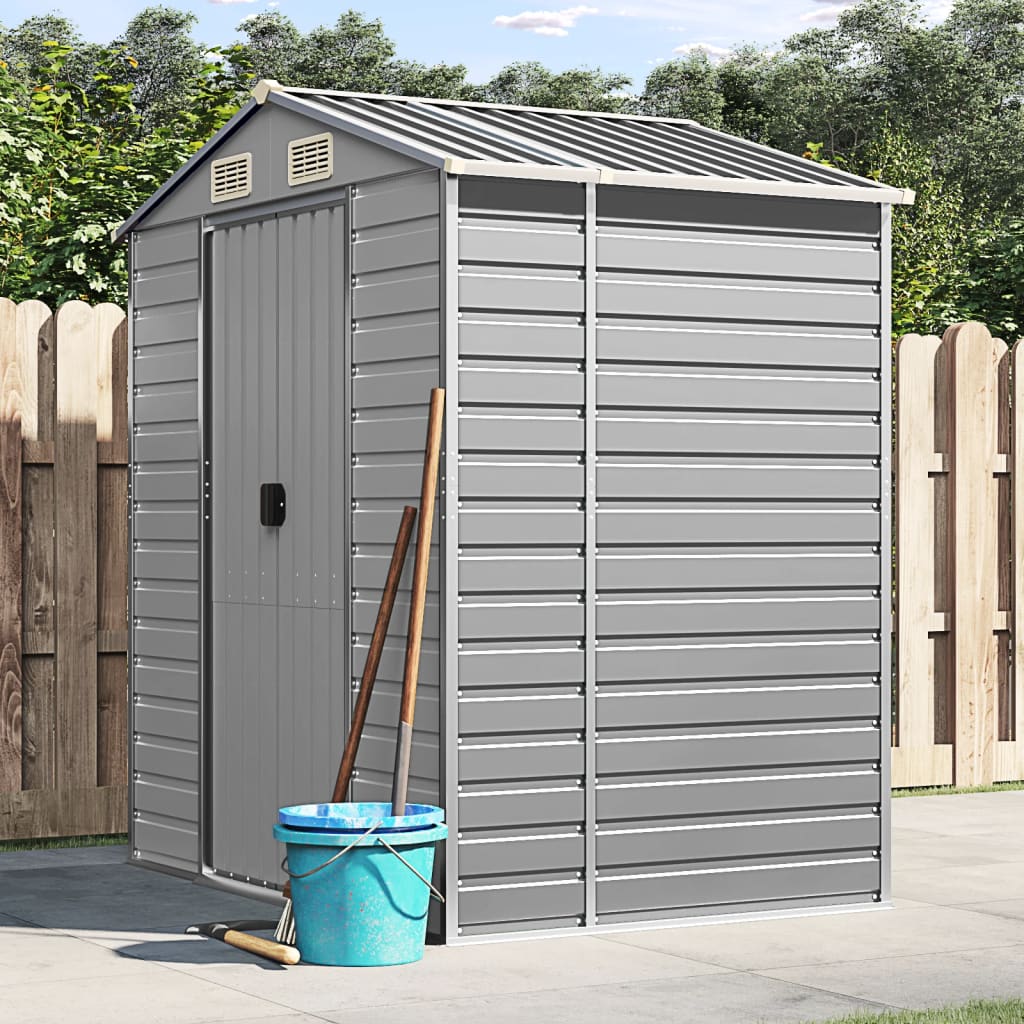 Gartenhaus 191 X 215 X 198 Cm Verzinkter Stahl