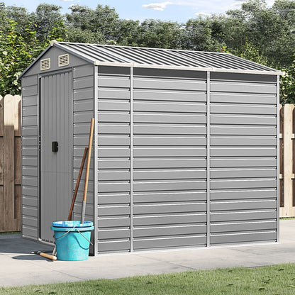 Gartenhaus 191 X 215 X 198 Cm Verzinkter Stahl