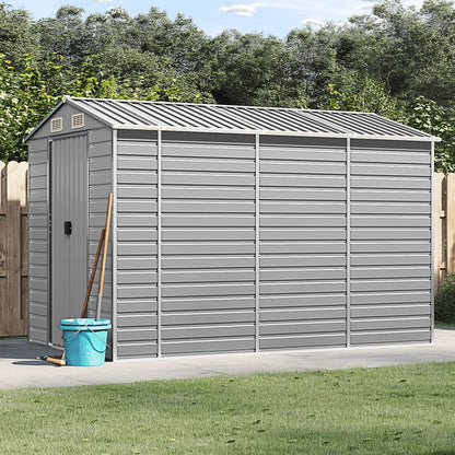Gartenhaus 191 X 215 X 198 Cm Verzinkter Stahl