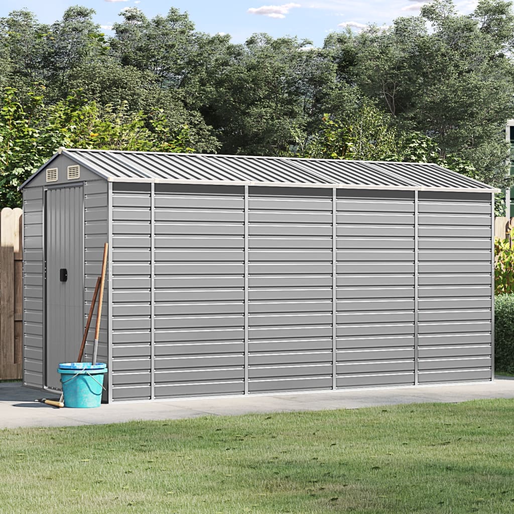 Gartenhaus 191 X 215 X 198 Cm Verzinkter Stahl