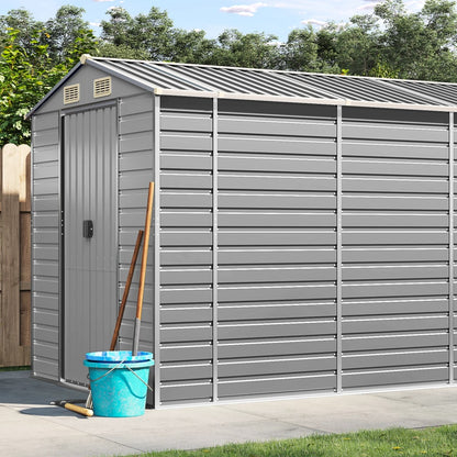 Gartenhaus 191 X 215 X 198 Cm Verzinkter Stahl