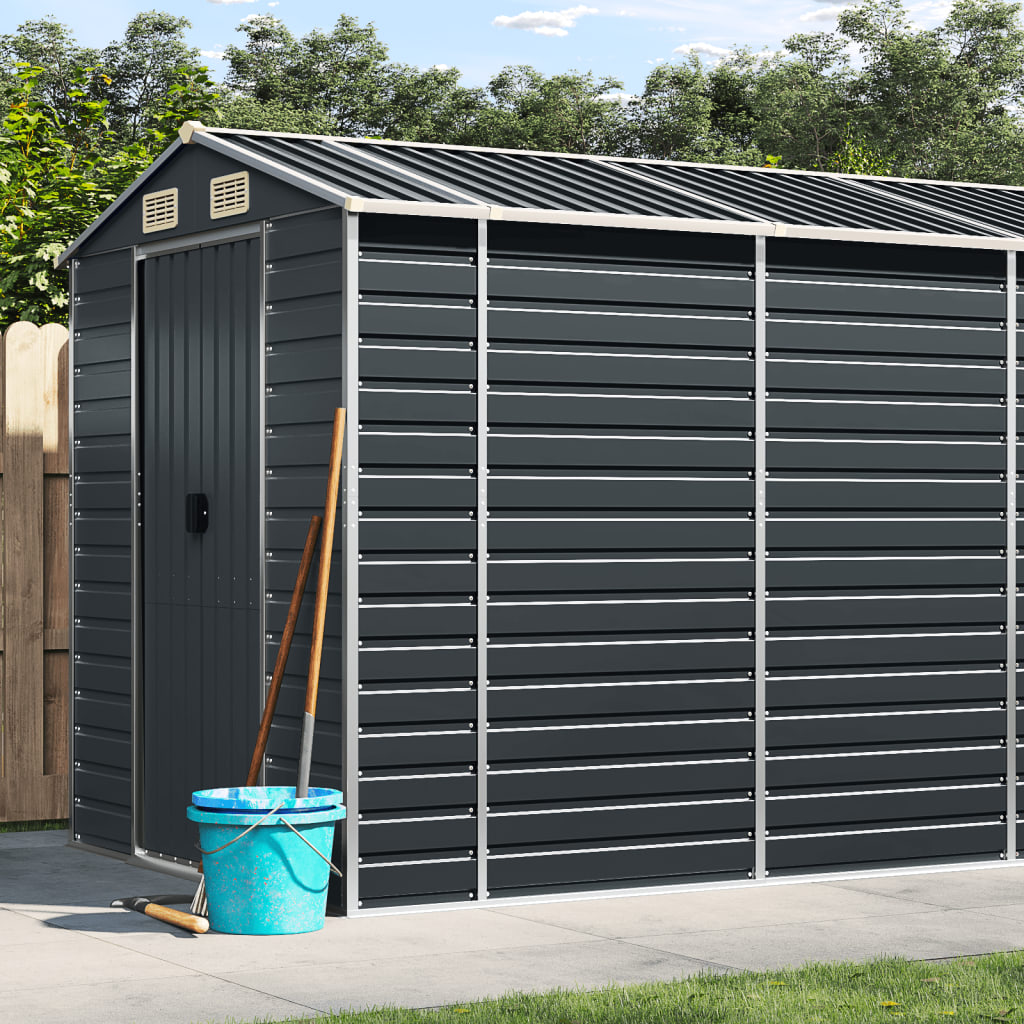 Gartenhaus 191 X 215 X 198 Cm Verzinkter Stahl