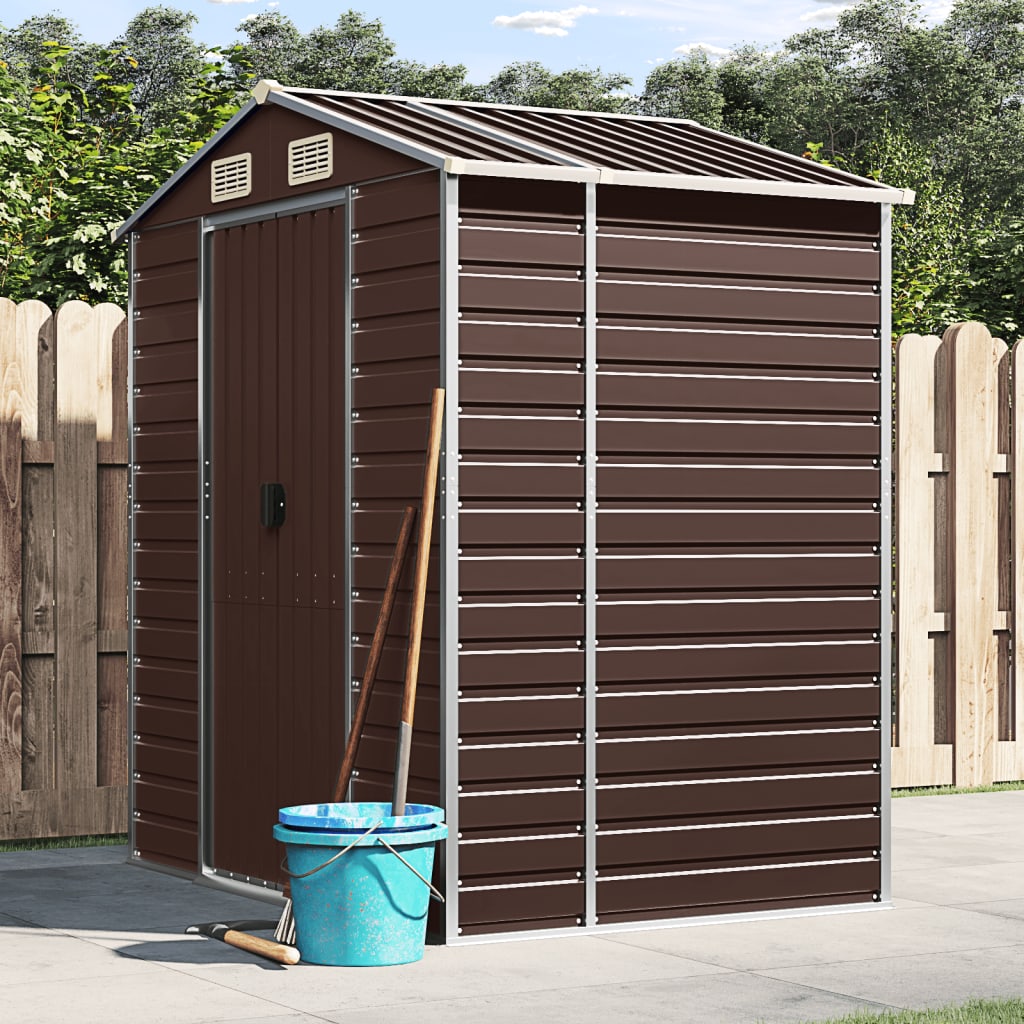 Gartenhaus 191 X 215 X 198 Cm Verzinkter Stahl