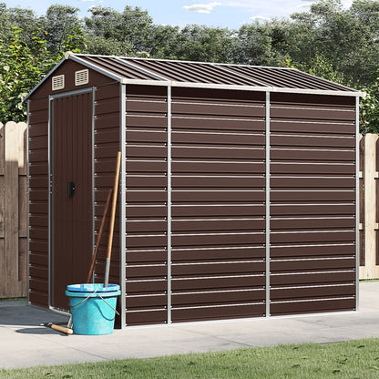 Gartenhaus 191 X 215 X 198 Cm Verzinkter Stahl
