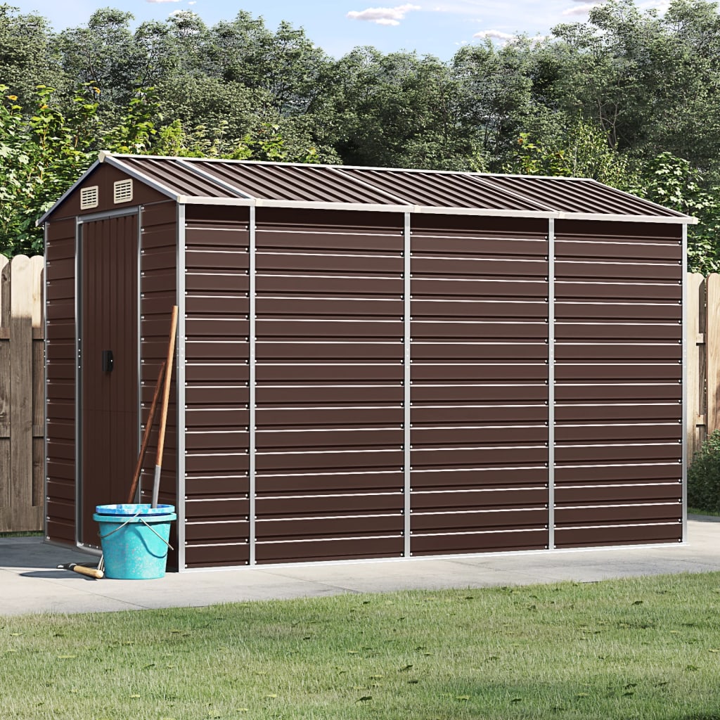 Gartenhaus 191 X 215 X 198 Cm Verzinkter Stahl