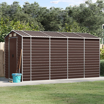 Gartenhaus 191 X 215 X 198 Cm Verzinkter Stahl
