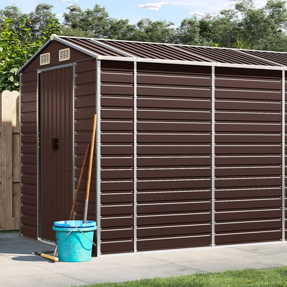 Gartenhaus 191 X 215 X 198 Cm Verzinkter Stahl