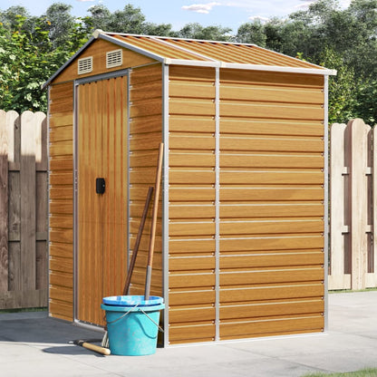 Gartenhaus 191 X 215 X 198 Cm Verzinkter Stahl