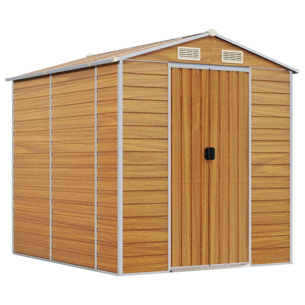 Gartenhaus 191 X 215 X 198 Cm Verzinkter Stahl