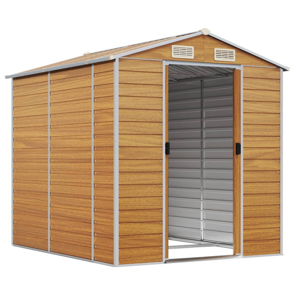 Gartenhaus 191 X 215 X 198 Cm Verzinkter Stahl