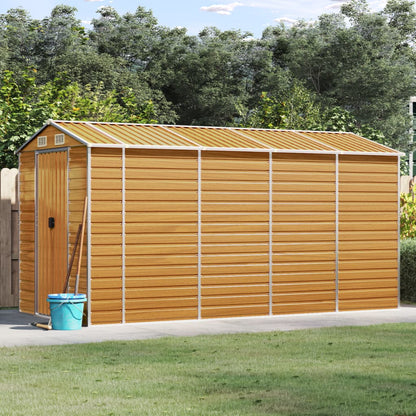 Gartenhaus 191 X 215 X 198 Cm Verzinkter Stahl